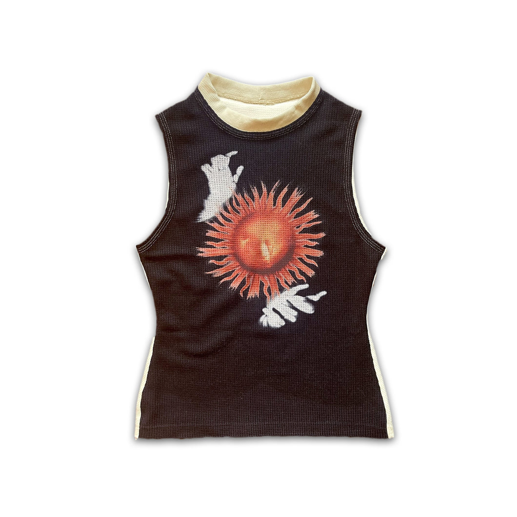 Teary Eyed Sun Tank Top - One-off